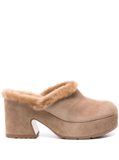 Camel brown platform GIANVITO ROSSI | G9169055RICVFUCMCM